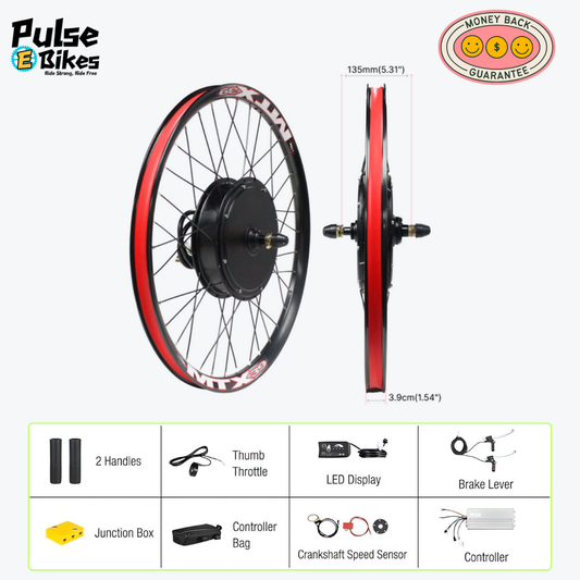 MTX - 5000w 72v hub motor kit